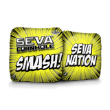 SEVA Cornhole - Smash - ColorRush - Set of 4 Cornhole Bags
