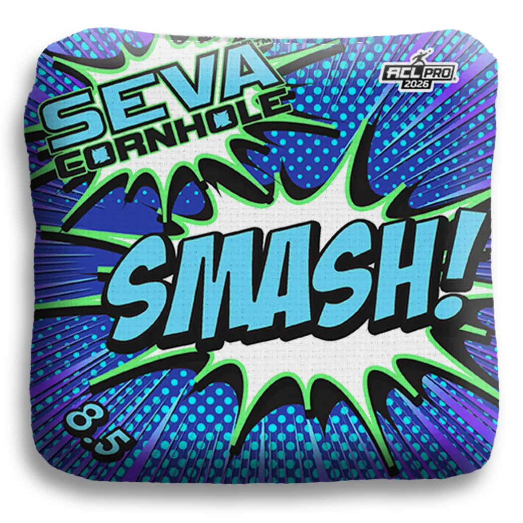 SEVA Cornhole - Smash - Comic - Set of 4 Cornhole Bags