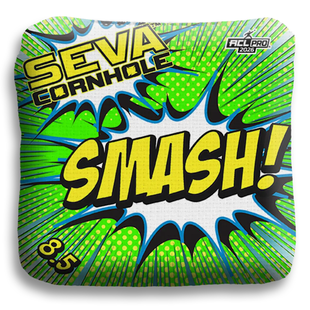 SEVA Cornhole - Smash - Comic - Set of 4 Cornhole Bags