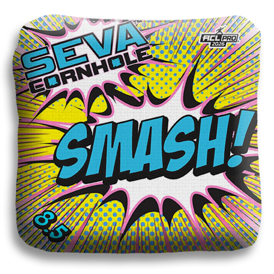 SEVA Cornhole - Smash - Comic - Set of 4 Cornhole Bags