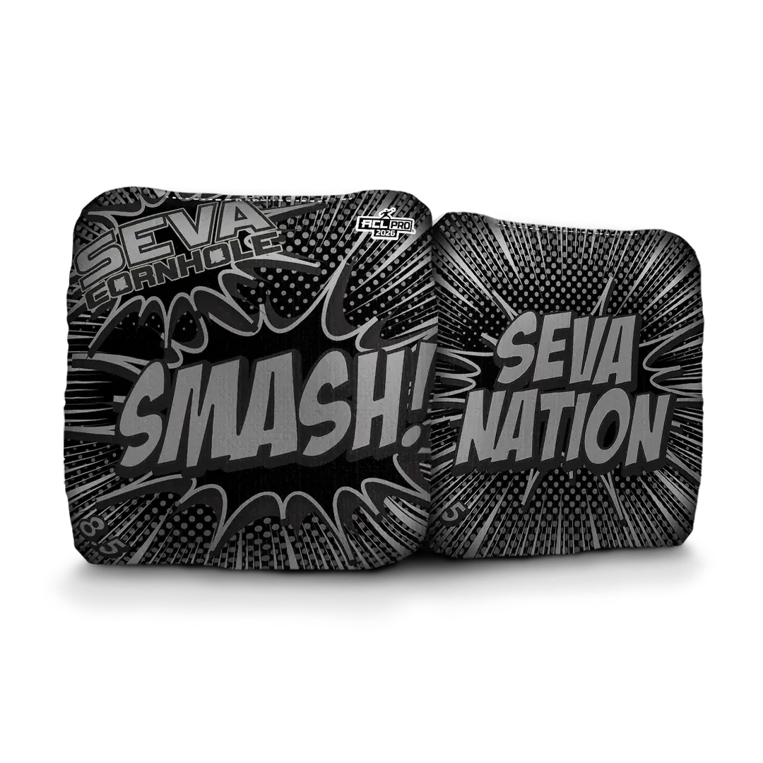 SEVA Cornhole - Smash - Comic - Set of 4 Cornhole Bags