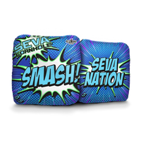 SEVA Cornhole - Smash - Comic - Set of 4 Cornhole Bags