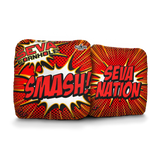 SEVA Cornhole - Smash - Comic - Set of 4 Cornhole Bags