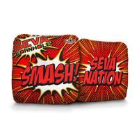 SEVA Cornhole - Smash - Comic - Set of 4 Cornhole Bags