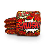 SEVA Cornhole - Smash - Comic - Set of 4 Cornhole Bags