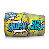 SEVA Cornhole - Smash - Comic - Set of 4 Cornhole Bags