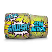 SEVA Cornhole - Smash - Comic - Set of 4 Cornhole Bags