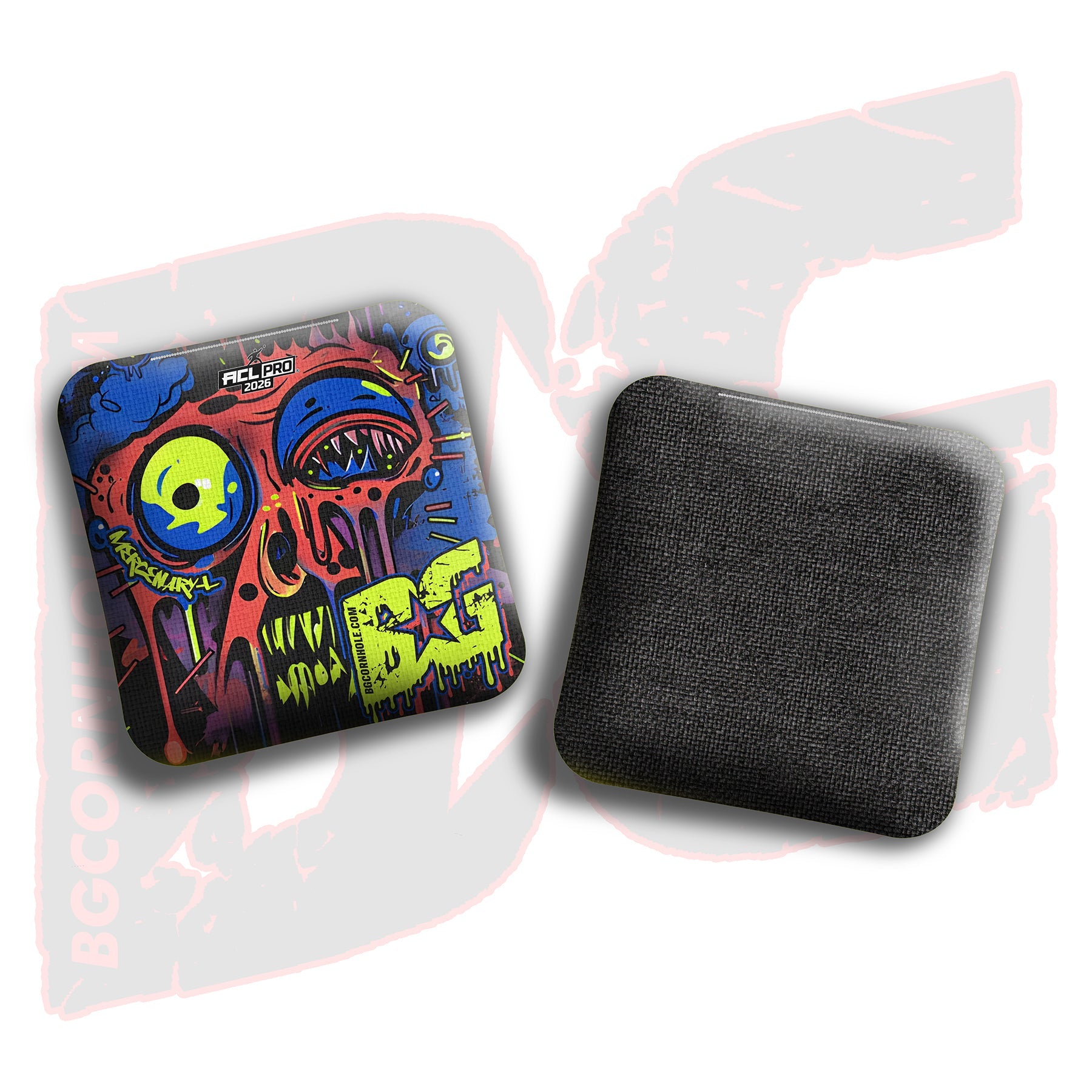 BG Cornhole 2026 Multiple Bag Models  “MELTDOWN MODE” - ACL Pro Stamped Cornhole Bags - SET OF 4 BAGS