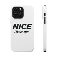 NICE Throw Shop Magnetic iPhone Case – Durable MagSafe® Cover (Supports Multiple Models)