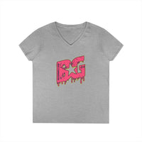 BG Cornhole Women's Drip V-Neck T-Shirt - Multiple Colors