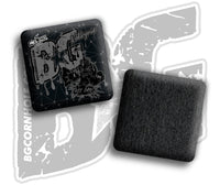 BG Cornhole 2026 Multiple Bag Models "Toss Sauce Whiteout and Blackout" Collab - ACL Pro Stamped Cornhole Bags - SET OF 4 BAGS