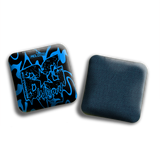 BG Cornhole 2025 BG Wizard 4" Mini Cornhole Bags - “DRIP COLORMATCH” - Set of 4 Bags