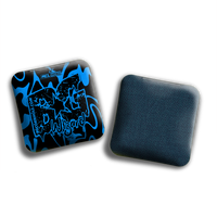 BG Cornhole 2025 BG Wizard 4" Mini Cornhole Bags - “DRIP COLORMATCH” - Set of 4 Bags