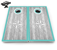 Anchor & Compass Cornhole Boards - Pro Solution Elite Series
