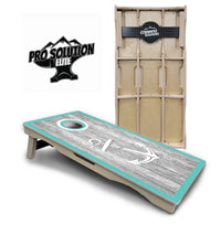 Anchor & Compass Cornhole Boards - Pro Solution Elite Series