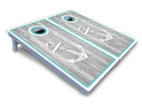 Anchor & Compass Cornhole Boards - All Weather Series