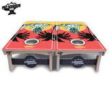 Sunset Girl Cornhole Boards - Pro Solution Elite Series