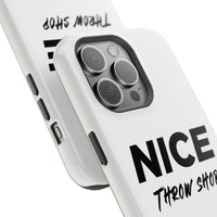 NICE Throw Shop Magnetic iPhone Case – Durable MagSafe® Cover (Supports Multiple Models)