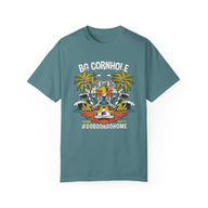 BG Cornhole Beach Skeleton Unisex Comfort Colors Tee - Multiple Colors