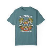 BG Cornhole Beach Skeleton Unisex Comfort Colors Tee - Multiple Colors