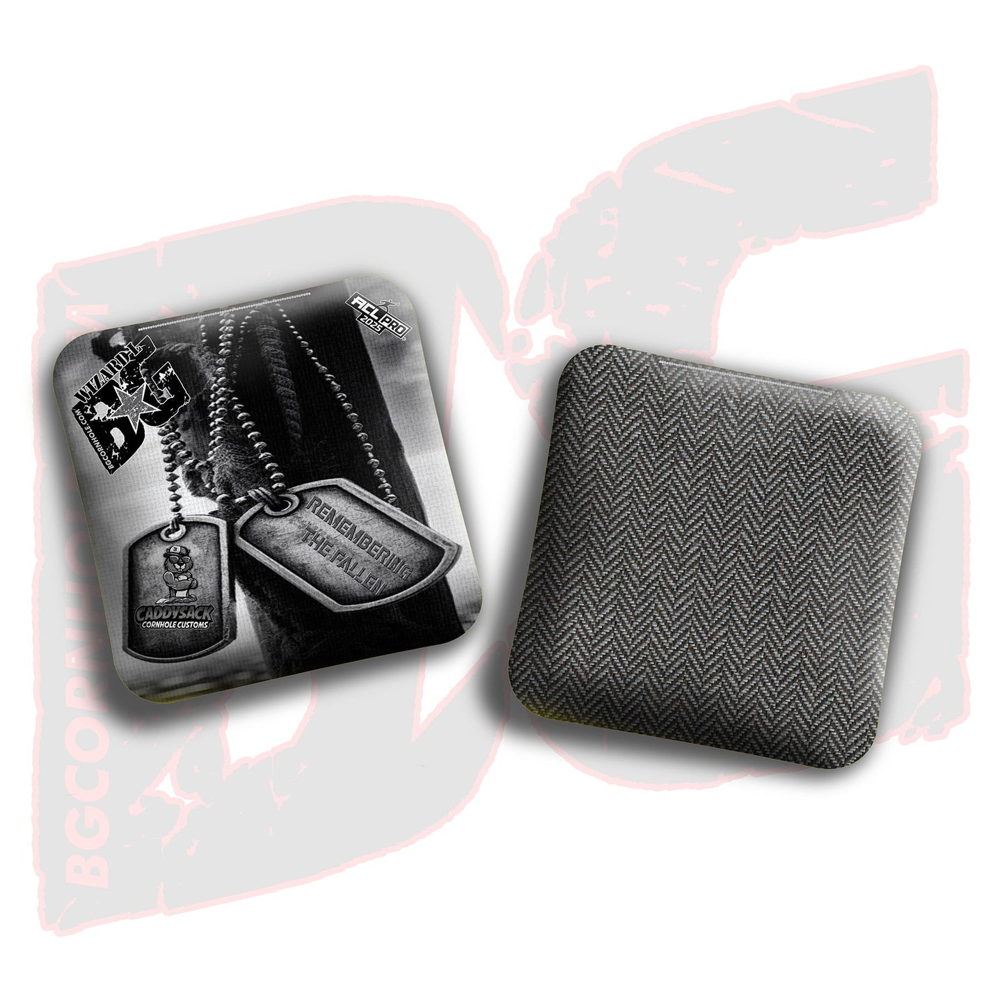 BG Cornhole 2026 Multiple Bag Models "CADDYSACK” Collab - ACL Pro Stamped Cornhole Bags - SET OF 4 BAGS