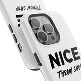 NICE Throw Shop Magnetic iPhone Case – Durable MagSafe® Cover (Supports Multiple Models)
