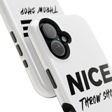 NICE Throw Shop Magnetic iPhone Case – Durable MagSafe® Cover (Supports Multiple Models)