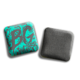 BG Cornhole 2025 BG Wizard 4" Mini Cornhole Bags - “AGGRESSIVE” - Set of 4 Bags