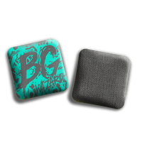 BG Cornhole 2025 BG Wizard 4" Mini Cornhole Bags - “AGGRESSIVE” - Set of 4 Bags