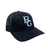 BG Cornhole Black 112 Trucker Hat - Colored Embroidery - RICHARDSON