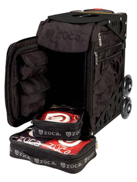ZÜCA - Cornhole Sport Black - Black Non-Flashing Wheels