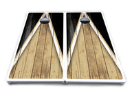 Team Color Triangle Cornhole Boards - All Weather Series
