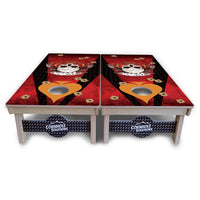 Artist Series Cornhole Boards - Professional Tournament Series - Deadman's Hand