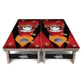 Artist Series Cornhole Boards - Professional Tournament Series - Deadman's Hand