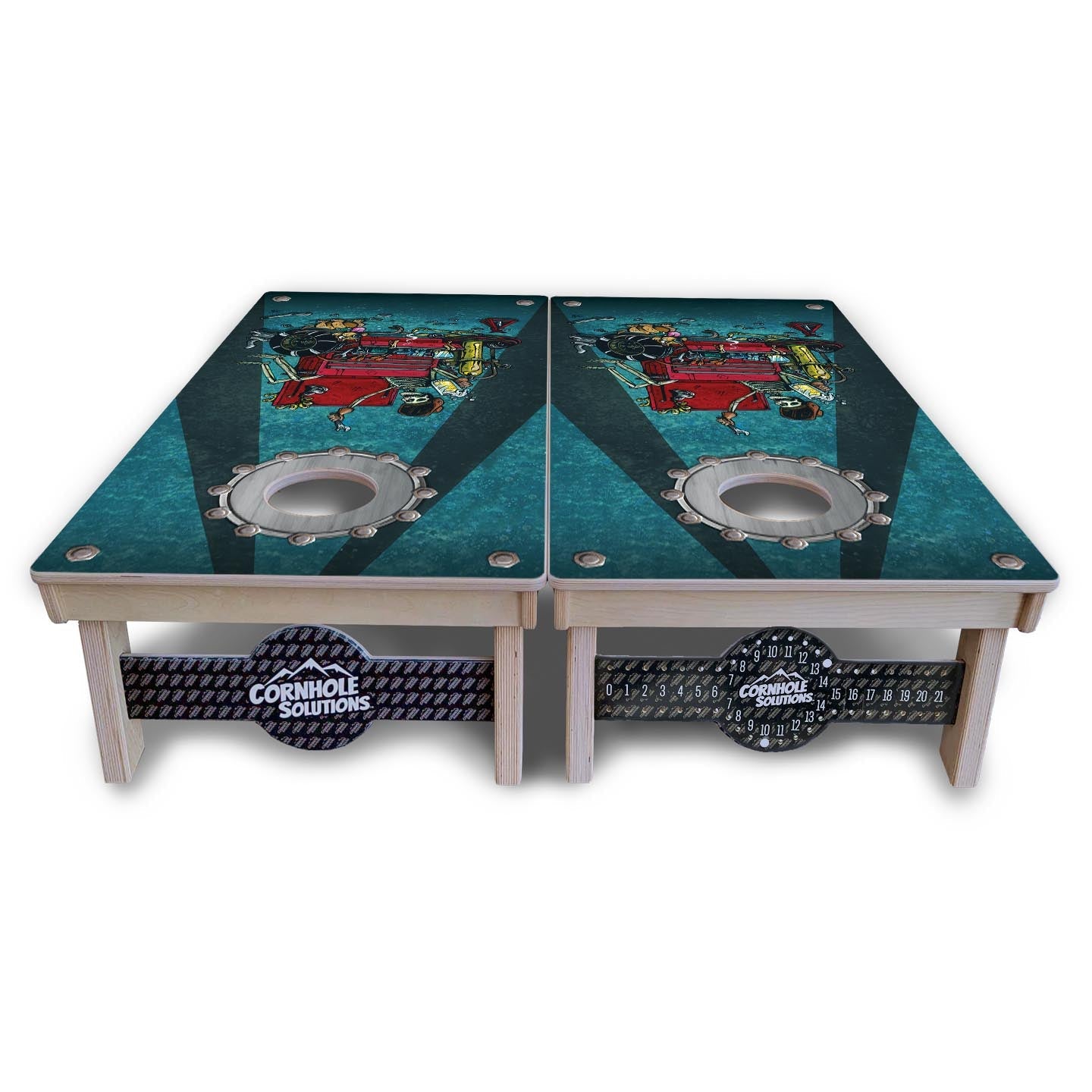 Artist Series Cornhole Boards - Professional Tournament Series - Garage Life