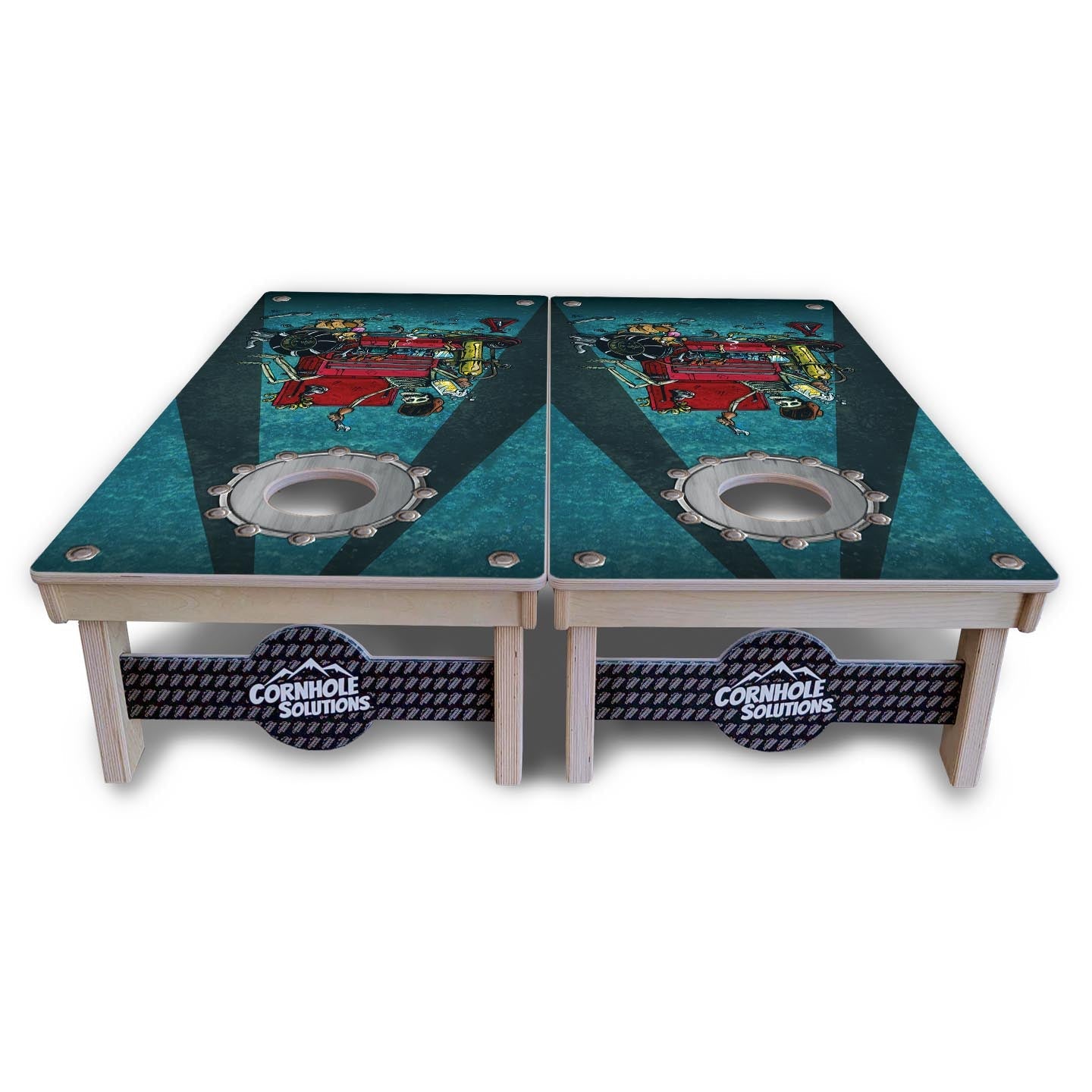 Artist Series Cornhole Boards - Professional Tournament Series - Garage Life