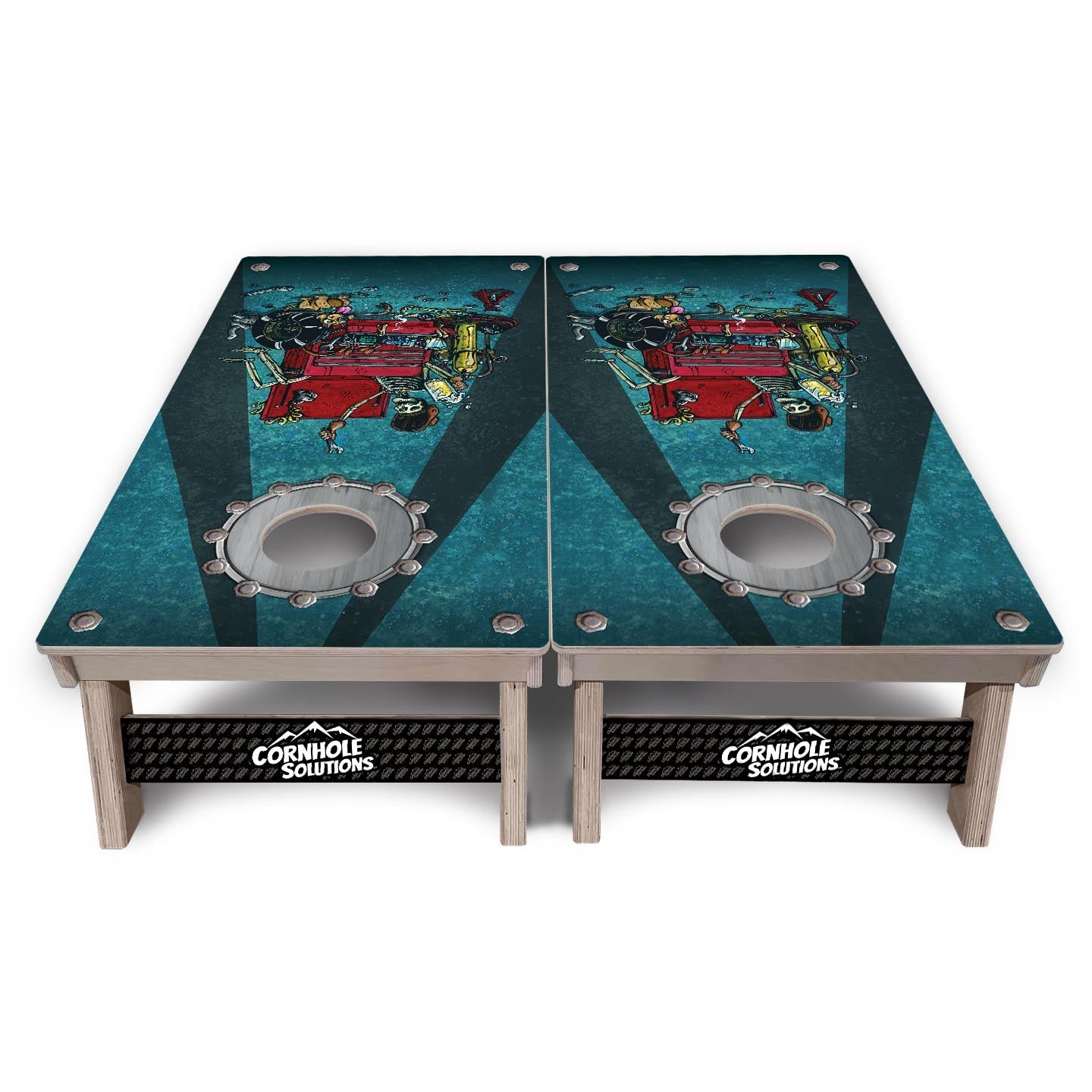 Artist Series Cornhole Boards - Professional Tournament Series - Garage Life