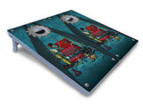 Artist Series Cornhole Boards - All Weather Series - Split Design