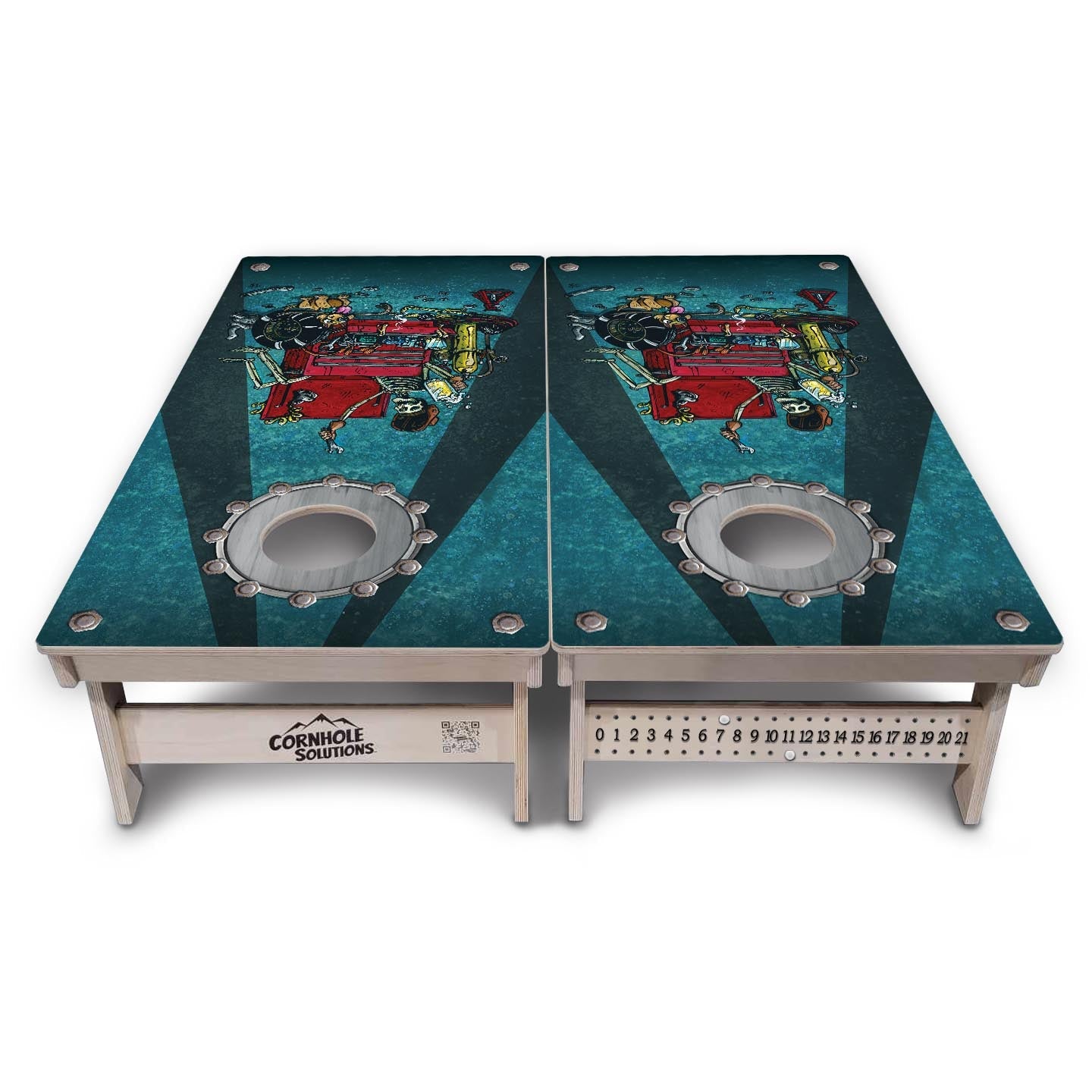 Artist Series Cornhole Boards - Professional Tournament Series - Garage Life