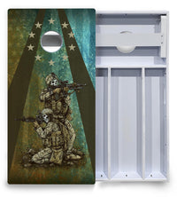 Artist Series Cornhole Boards - All Weather Series - Split Design