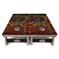 Artist Series Cornhole Boards - Professional Tournament Series - Samurai