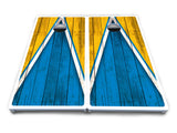 Team Color Triangle Cornhole Boards - All Weather Series