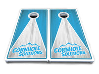 Keyhole CS Logo Cornhole Boards - All Weather Series