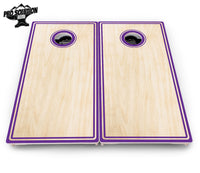 Pinstripe Cornhole Boards - Pro Solution Elite Series