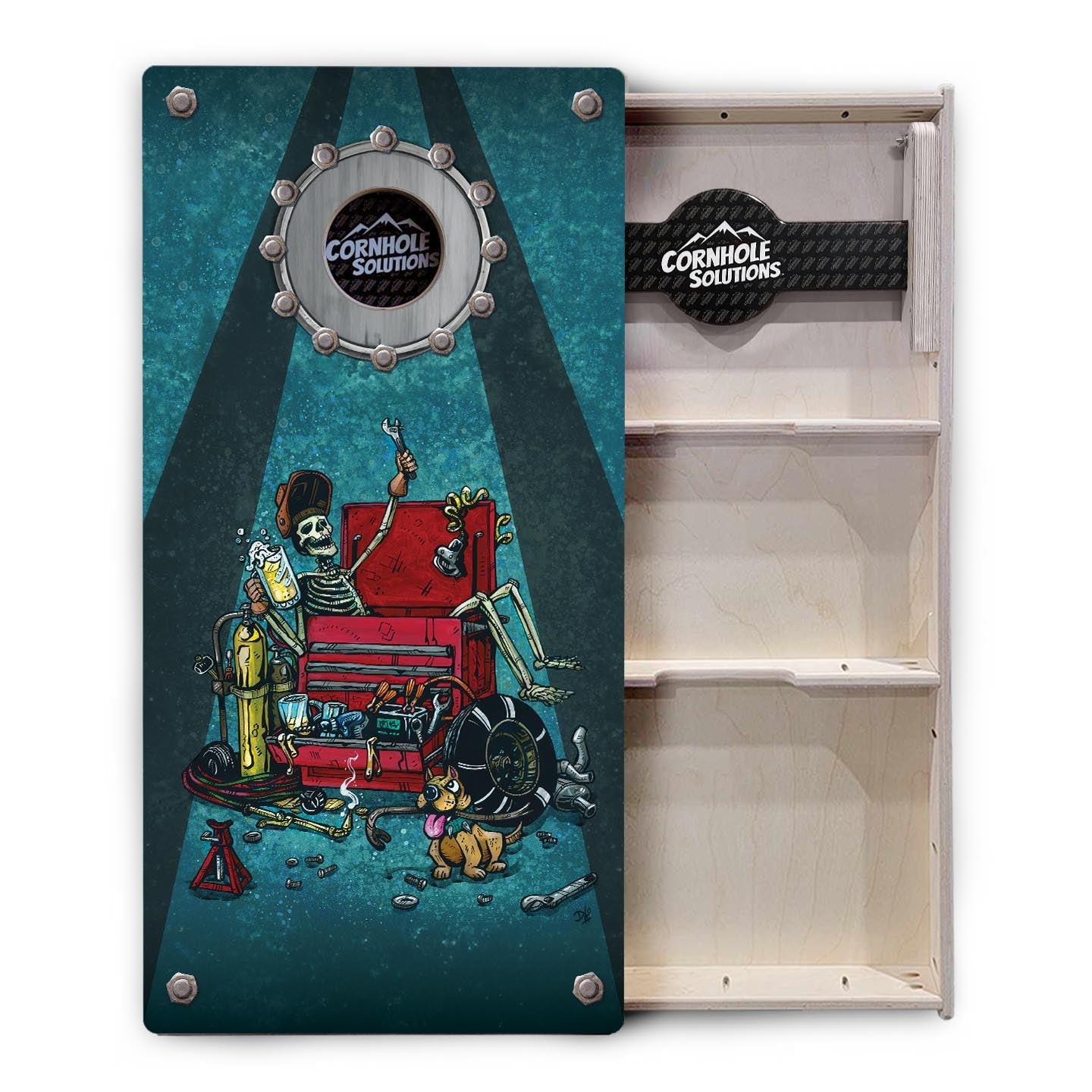 Artist Series Cornhole Boards - Professional Tournament Series - Garage Life