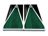 Team Color Triangle Cornhole Boards - All Weather Series