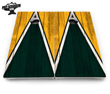 Team Color Triangle Cornhole Boards - Pro Solution Elite Series