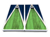 Team Color Triangle Cornhole Boards - All Weather Series