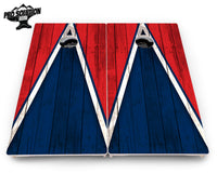 Team Color Triangle Cornhole Boards - Pro Solution Elite Series
