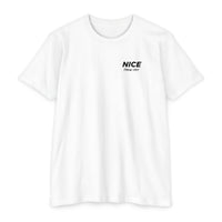 NICE Throw Shop Unisex Tee Black Logo – Multiple Colors